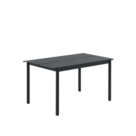 Muuto Linear Steel Table Black 140 cm