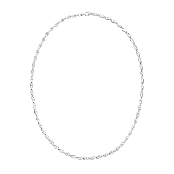 Reflect Slim Necklace 652B Silver 55 cm