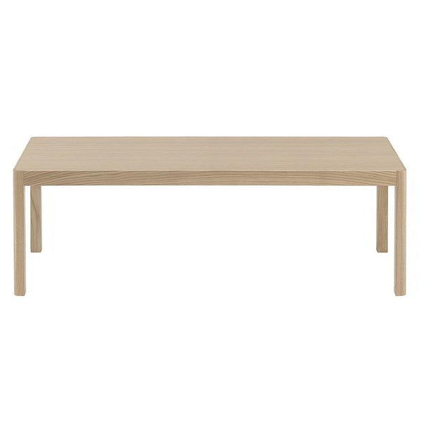Muuto Workshop Table Warm Grey Linoleum/Oak 130 cm