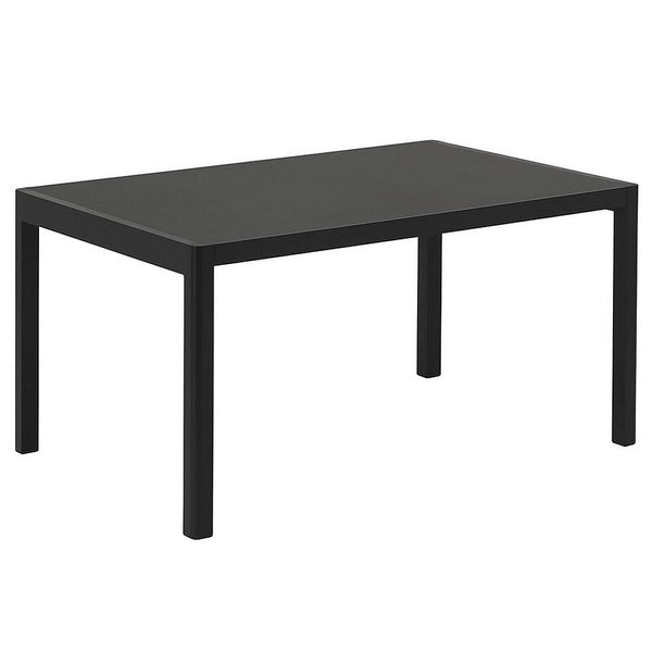 Muuto Workshop Table Black Linoleum/Black 140 cm