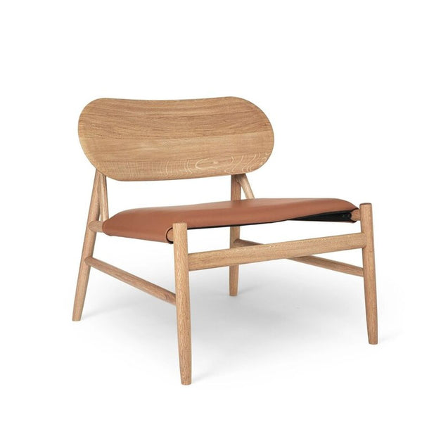Brdr. Krüger Ferdinand Lounge Chair Oak Smoked Oiled Textile