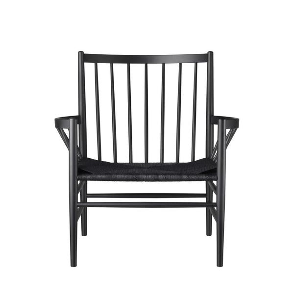 FDB Mobler J82 Lounge Chair Black/black