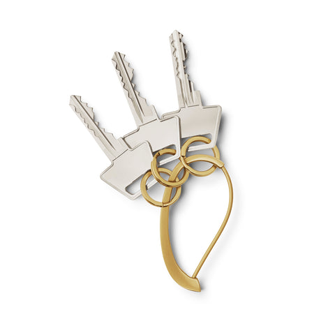 Shades Key Ring PVD plated SS