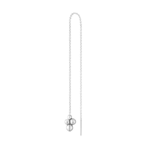 Grape Threader Earring, 551H, Silver
