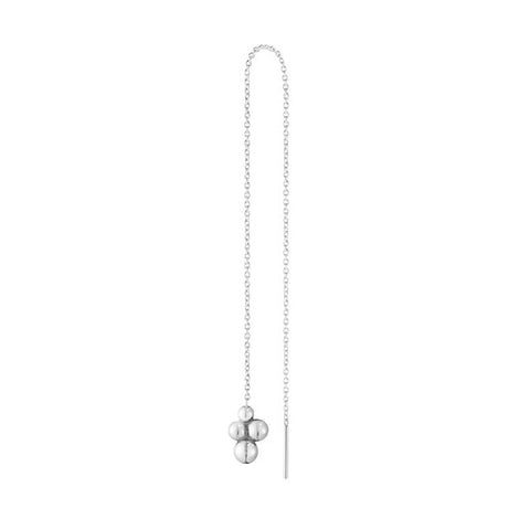 Grape Threader Earring, 551H, Silver