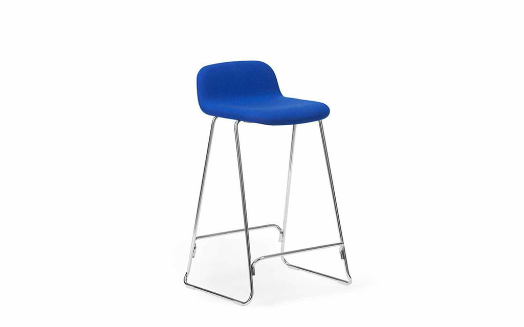 Just Barstool 65 cm w. back Full Upholstery
