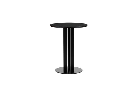 Scala Cafe Table H75 Ø60 cm (Black Oak)