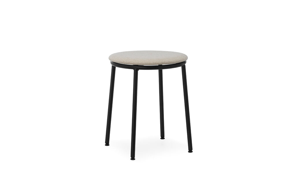 Circa Stool 45 cm Uph. Black Steel