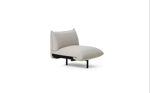 Ark Modular Sofa 110 Center Black Steel