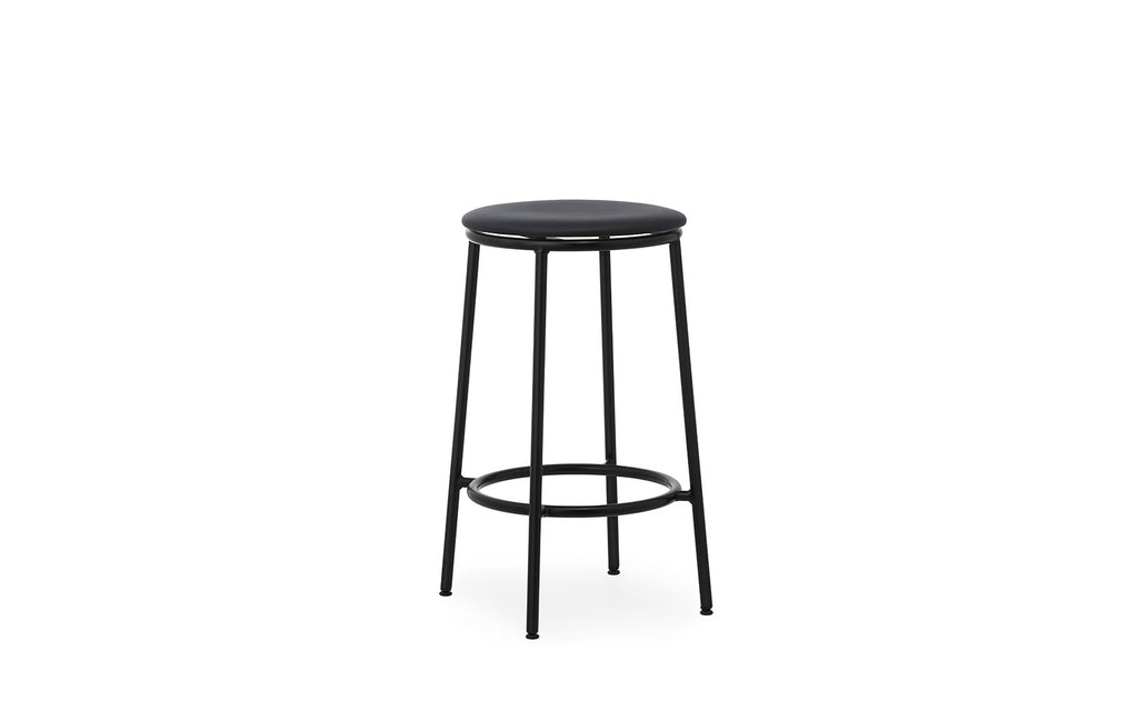 Circa Barstool 65 cm Uph. Black Steel