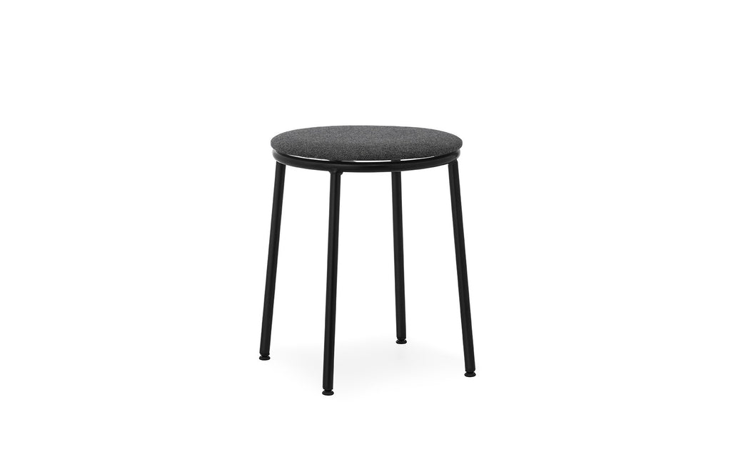 Circa Stool 45 cm Uph. Black Steel
