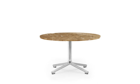 Lunar Coffee Table H40 Ø70 cm (Alu/Marble)