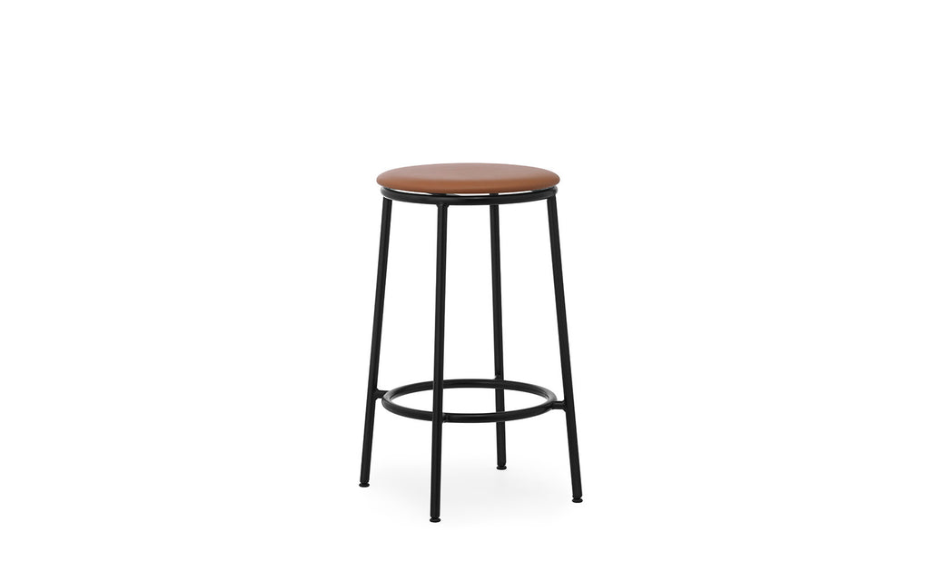 Circa Barstool 65 cm Uph. Black Steel