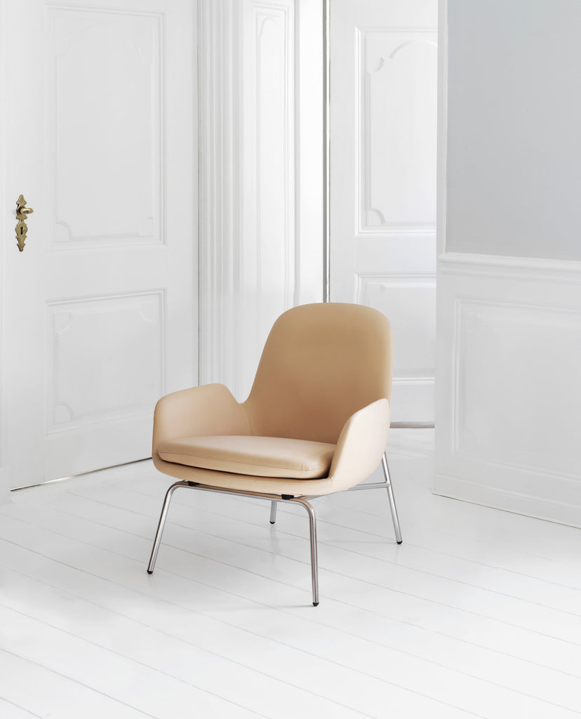 Era Lounge Chair Low Chrome