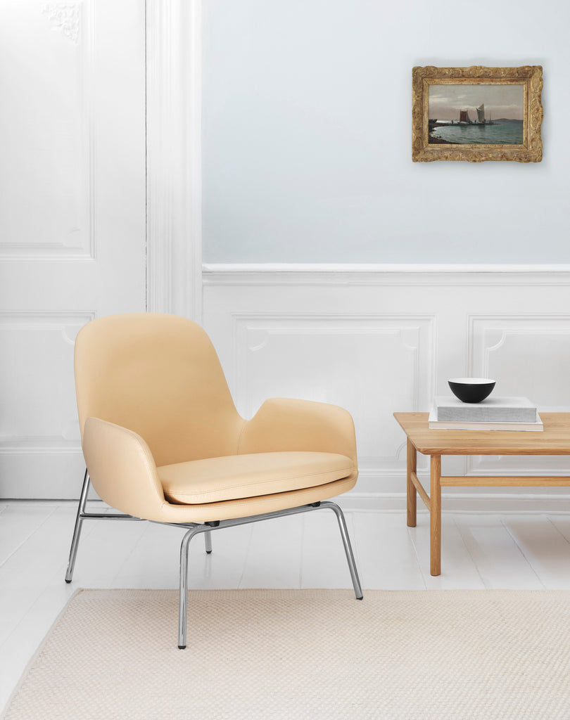 Era Lounge Chair Low Chrome