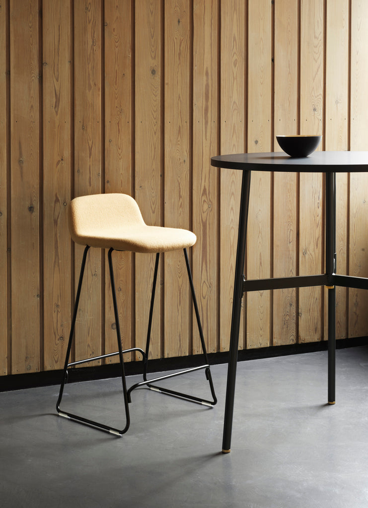 Just Barstool 65 cm w. back Full Upholstery