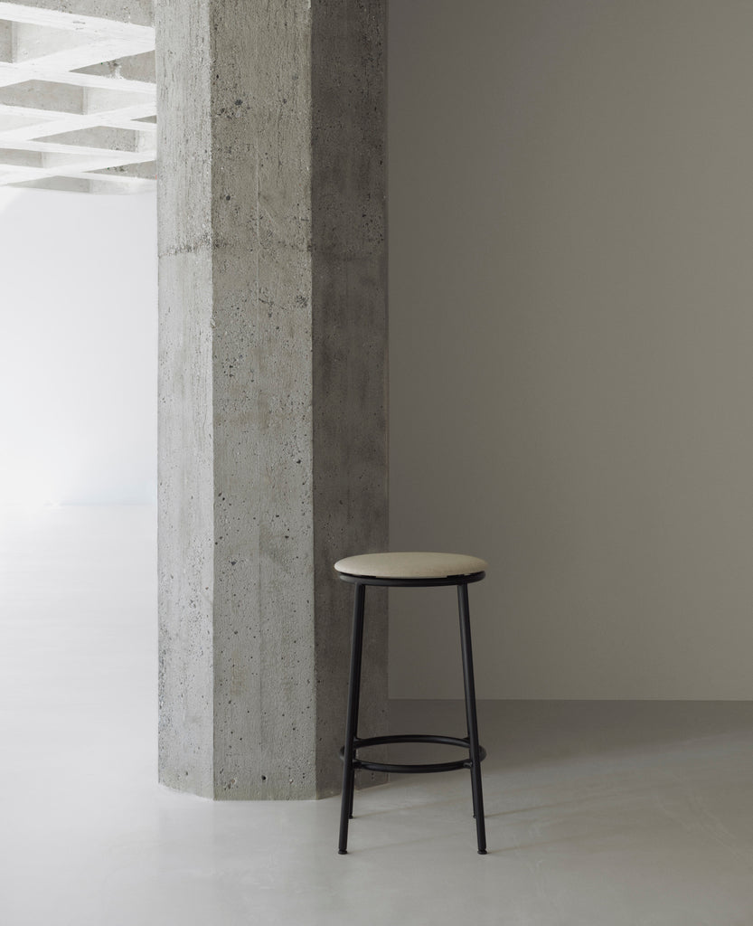 Circa Barstool 65 cm Uph. Black Steel