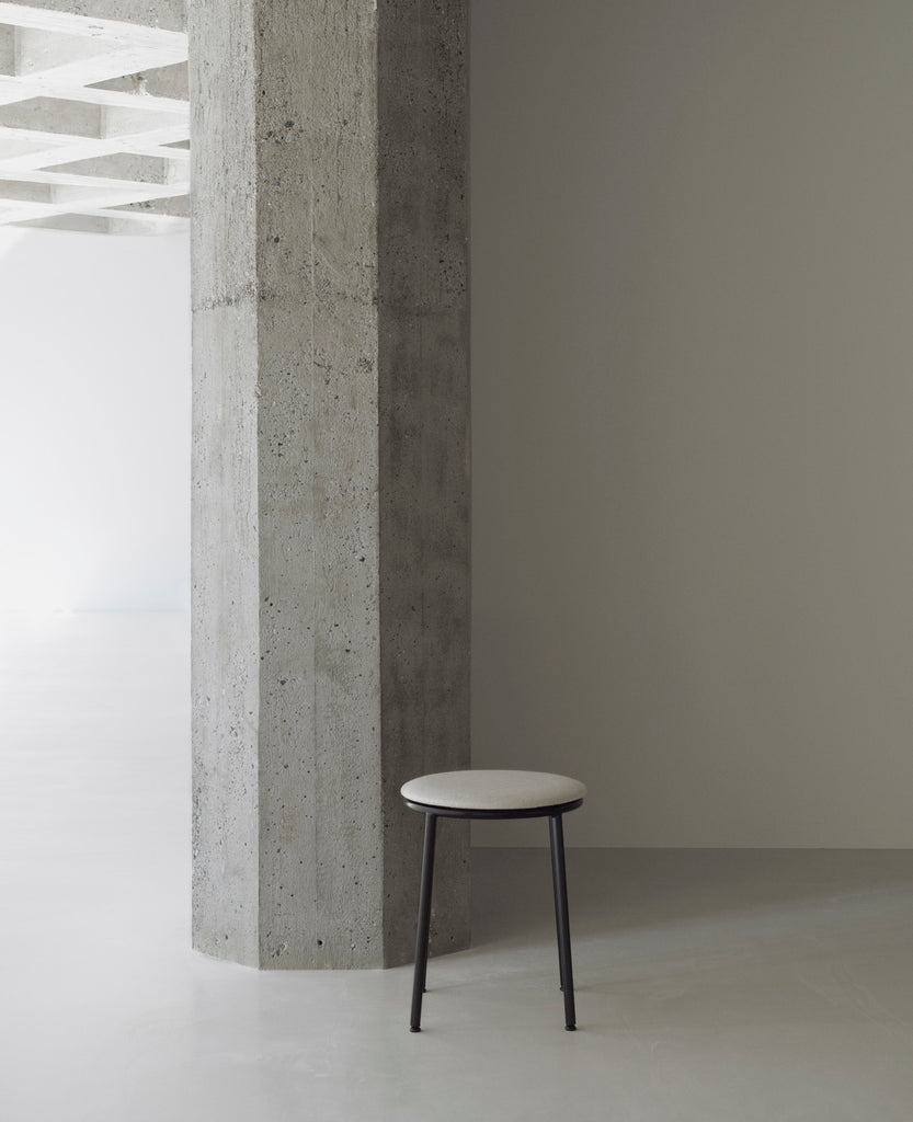 Circa Stool 45 cm Uph. Black Steel