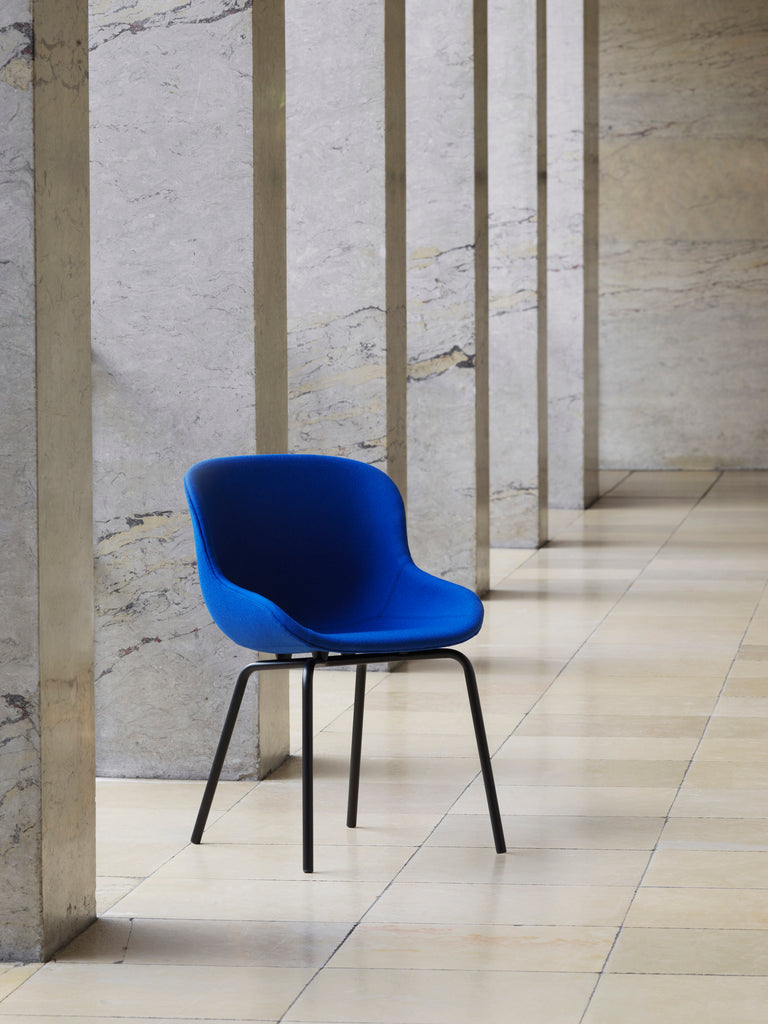 Hyg Chair Full Upholstery (White Steel)