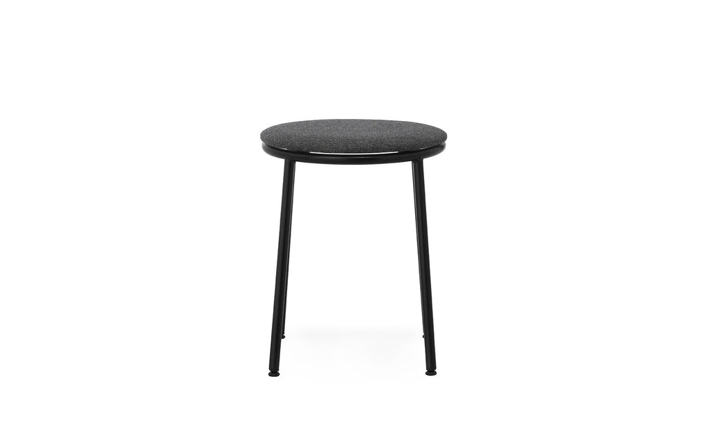 Circa Stool 45 cm Uph. Black Steel