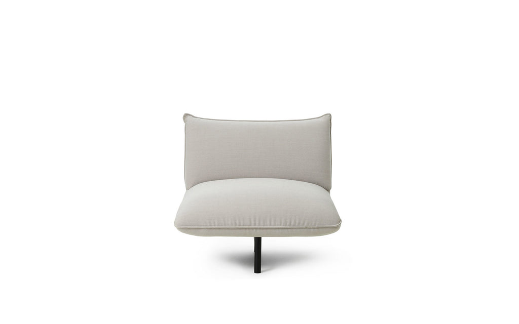 Ark Modular Sofa 110 Center Black Steel