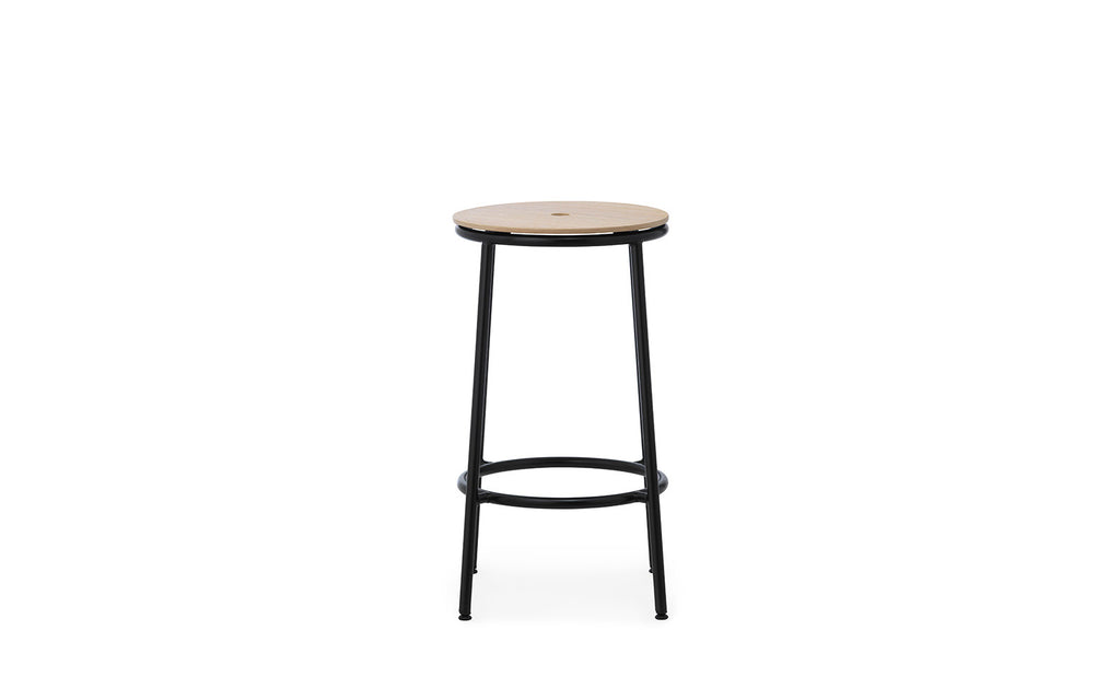Circa Barstool 65 cm Black Steel