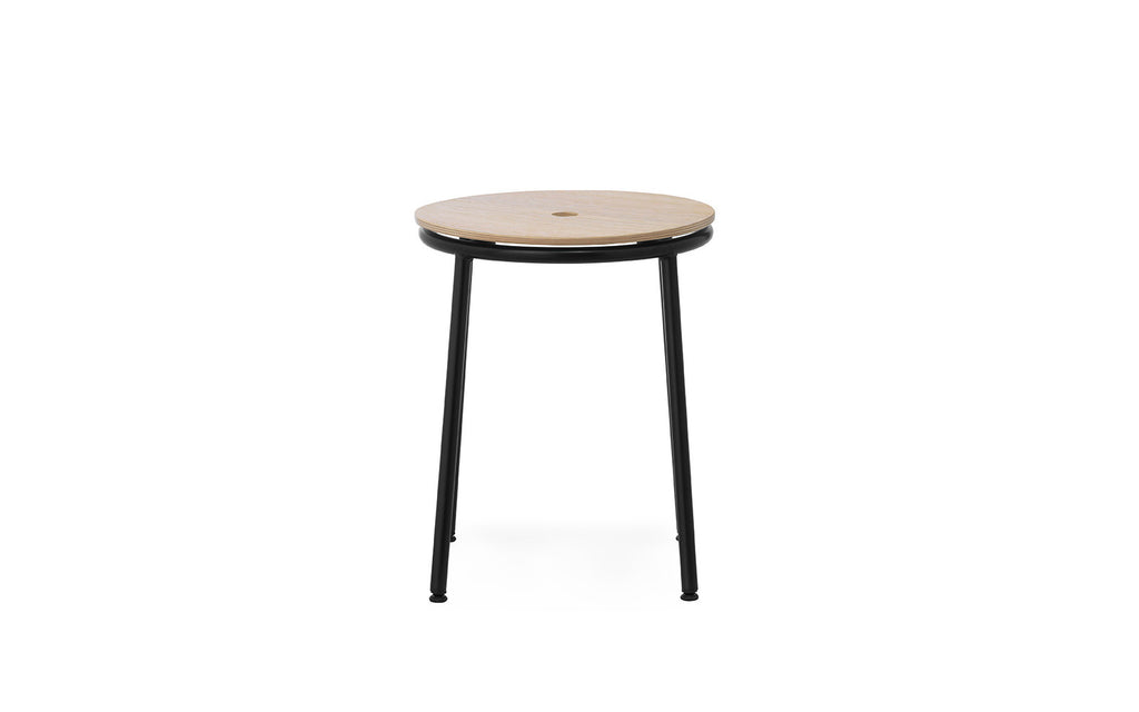 Circa Stool 45 cm Black Steel