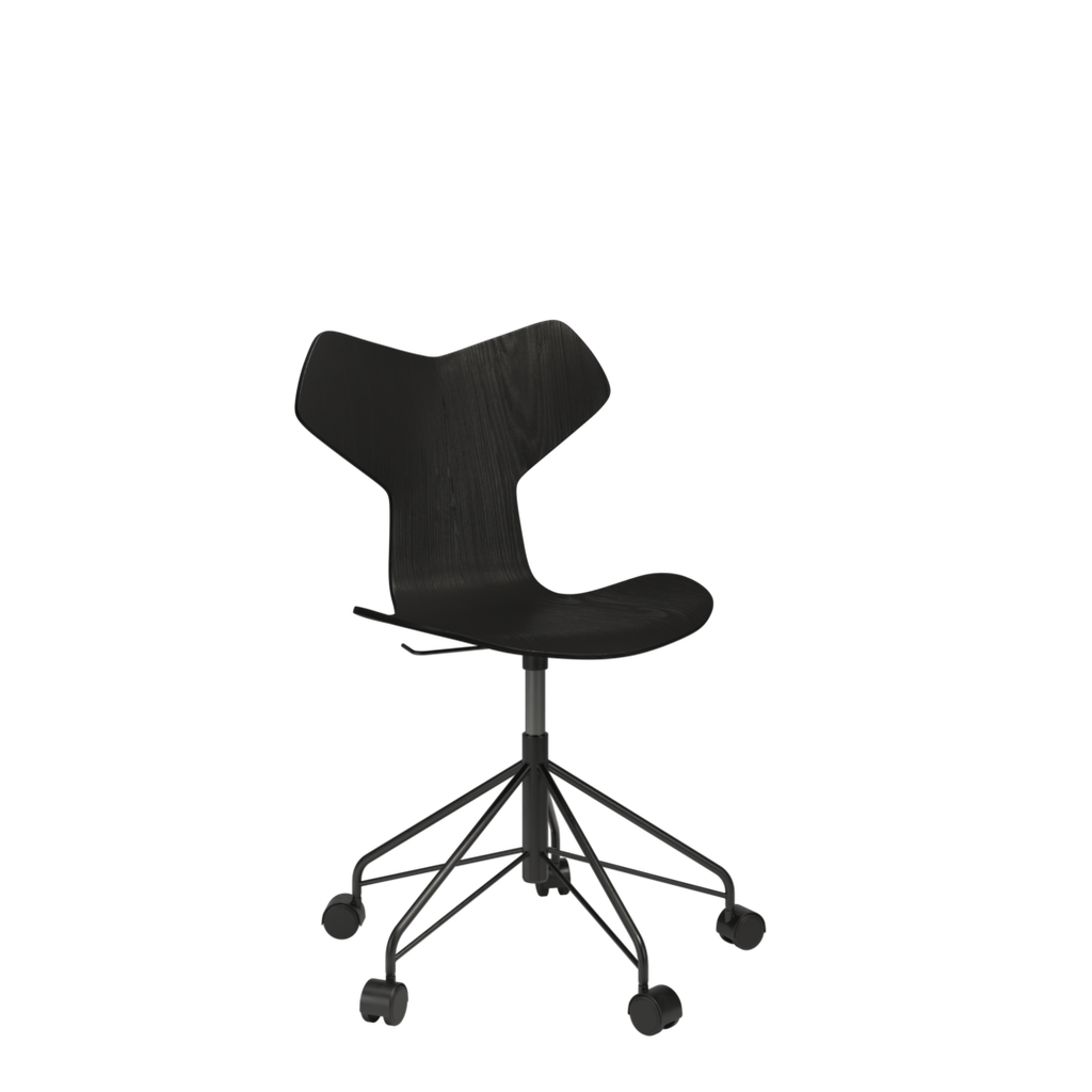 Grand Prix Swivel Chair, Upholstered