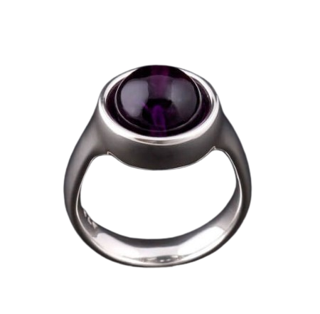 Sphere Ring 473 Amethyst Size 53