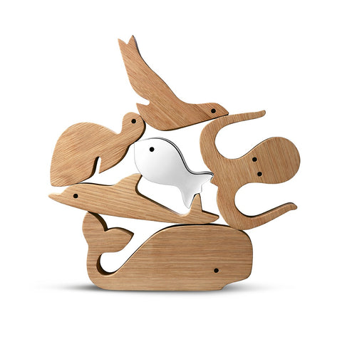 Aquamarine Toy Figures Set (6pcs)