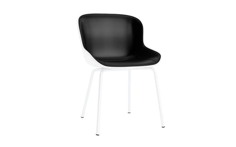 Hyg Chair Front Upholstery (White & White Steel)