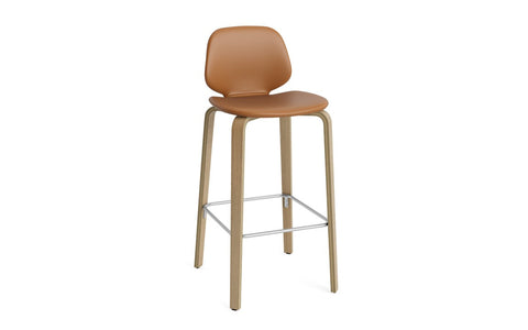 My Chair Barstool 75 cm Full Upholstery (Oak)