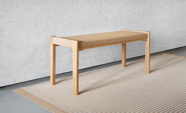 Detalji Bench, Oak, paper yarn