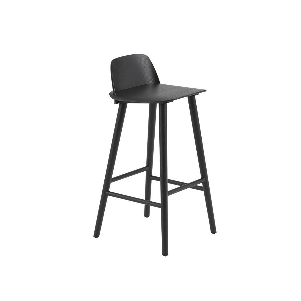 Nerd Bar Stool Black