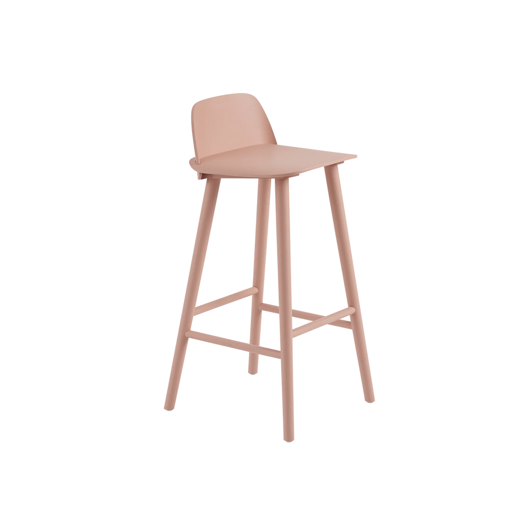 Nerd Bar Stool Tan Rose
