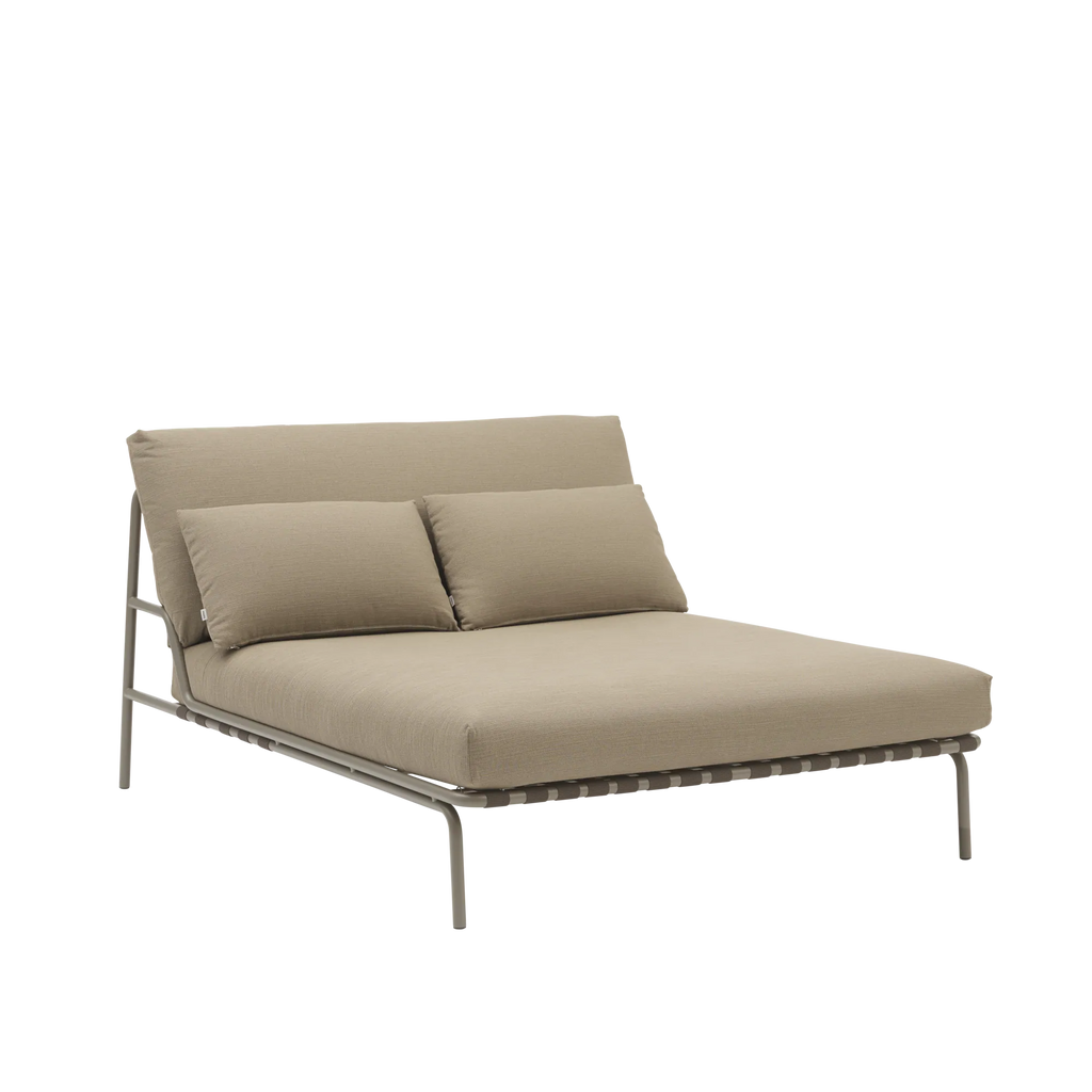 Muuto Settle Lounge Bed Ribbed Weave 5 Taupe