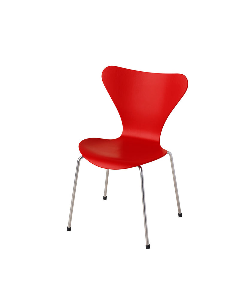 Miniature Series 7 chair, opium red