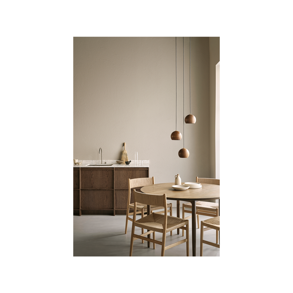 ARV Table Round, White oiled Oak