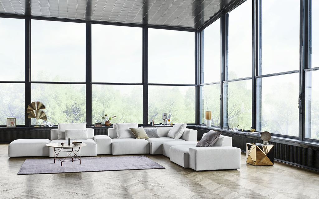 Block Sofa in a room setting