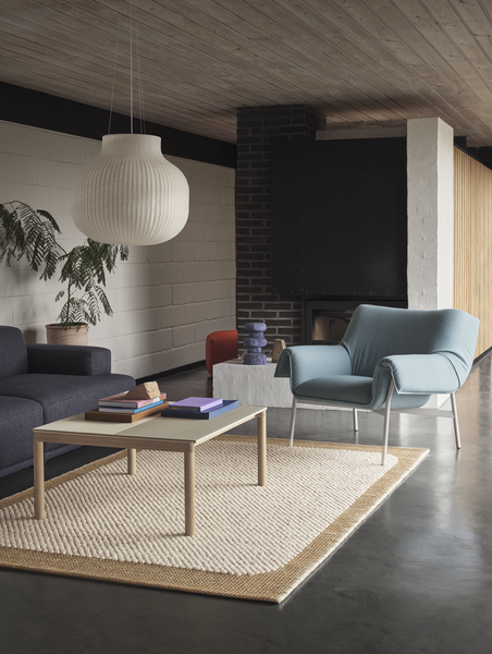 Wrap Lounge Chair, light Blue