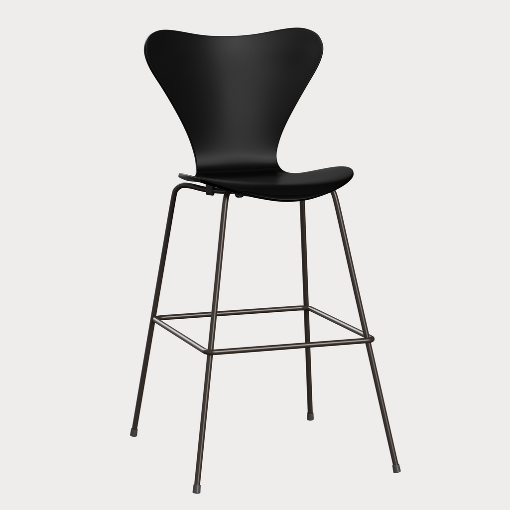 Series 7 Bar Stool, Upholstered