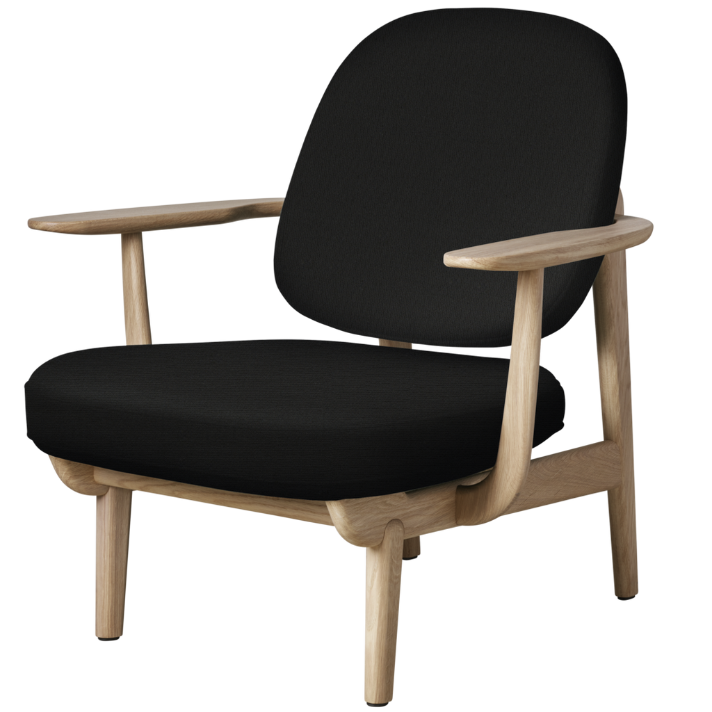 Fred lounge chair, clear lacquered oak, Fritz Hansen