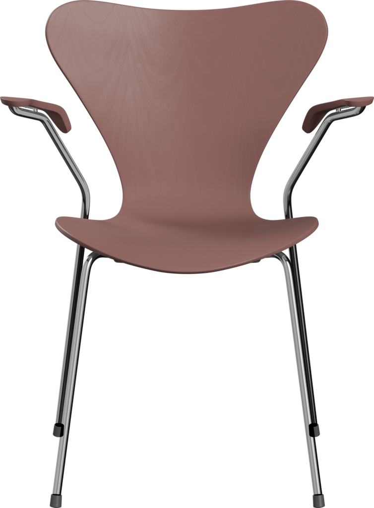 Series 7 chair, coloured ash, chrome base, Fritz Hansen
