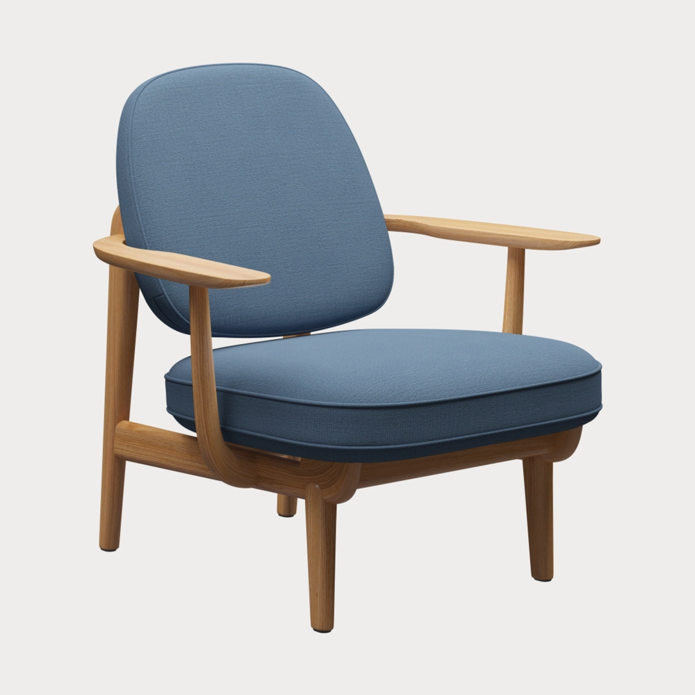 Fred™ lounge chair- Light Blue