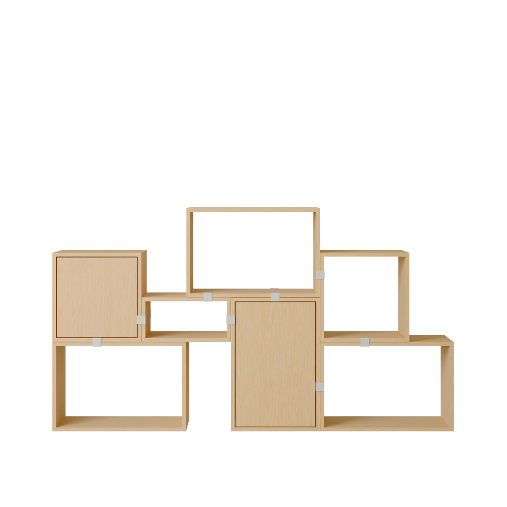 Stacked Bookcase Configuration 6