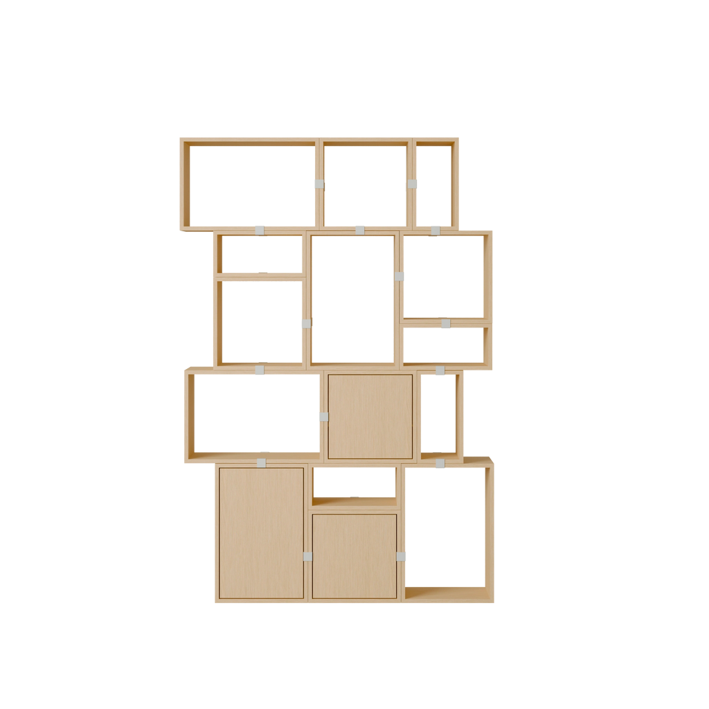 Stacked Bookcase Configuration 2