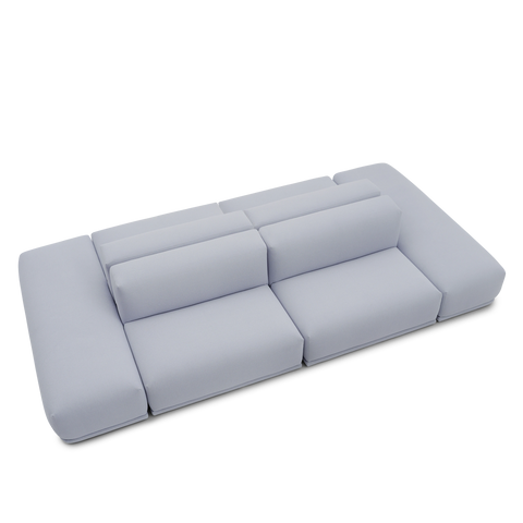 Connect Modular Sofa Back-to-Back