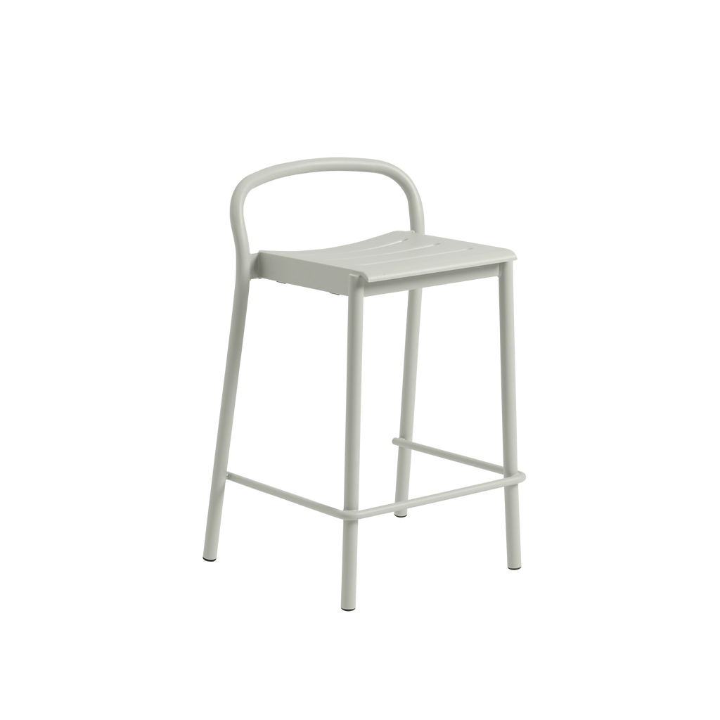 Linear Steel Counter Stool