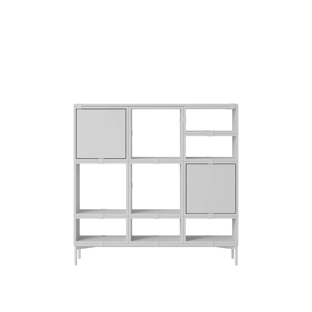 Stacked Hallway Storage Configuration 3