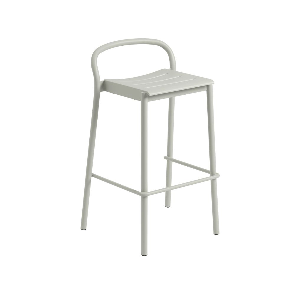Linear Steel Bar Stool